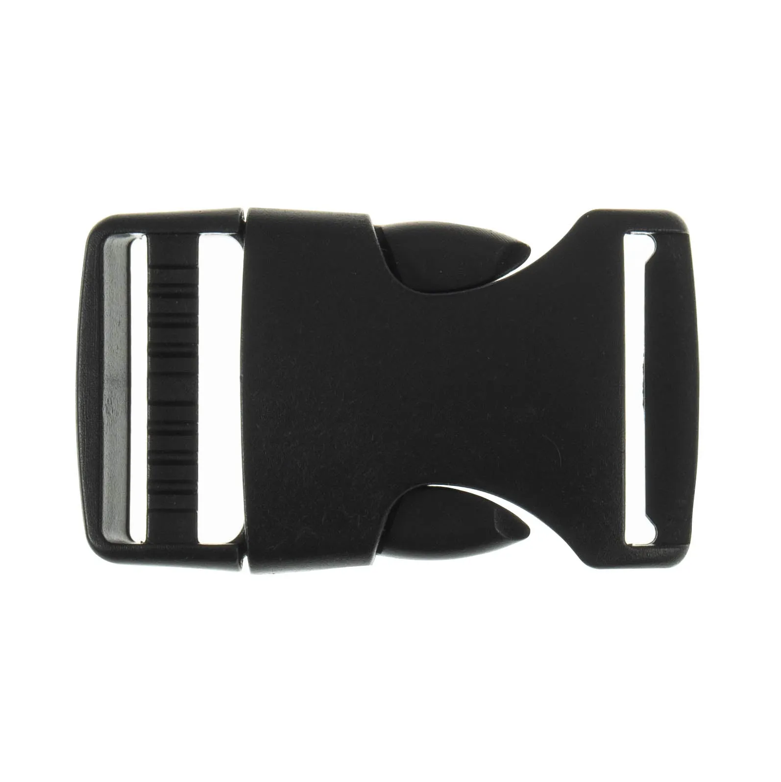 Buckle Bag Clip Black Plastic