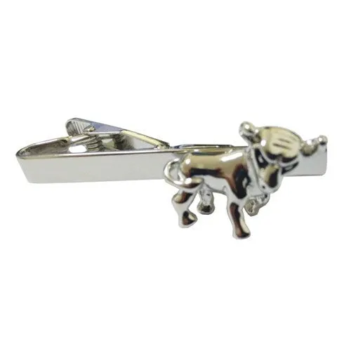 Bull Animal Rodeo Cowboy Tie Clip