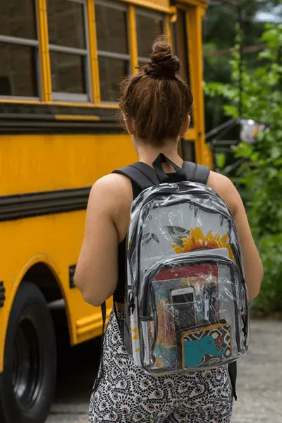 BulletBlocker NIJ IIIA Clear Backpack