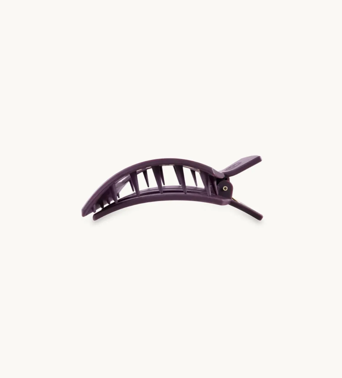 Burgundy Bliss Large Flat Square Hair Clip