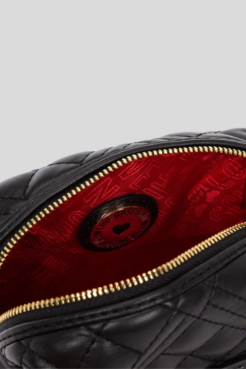 Bustina Quilted Pu - Nero