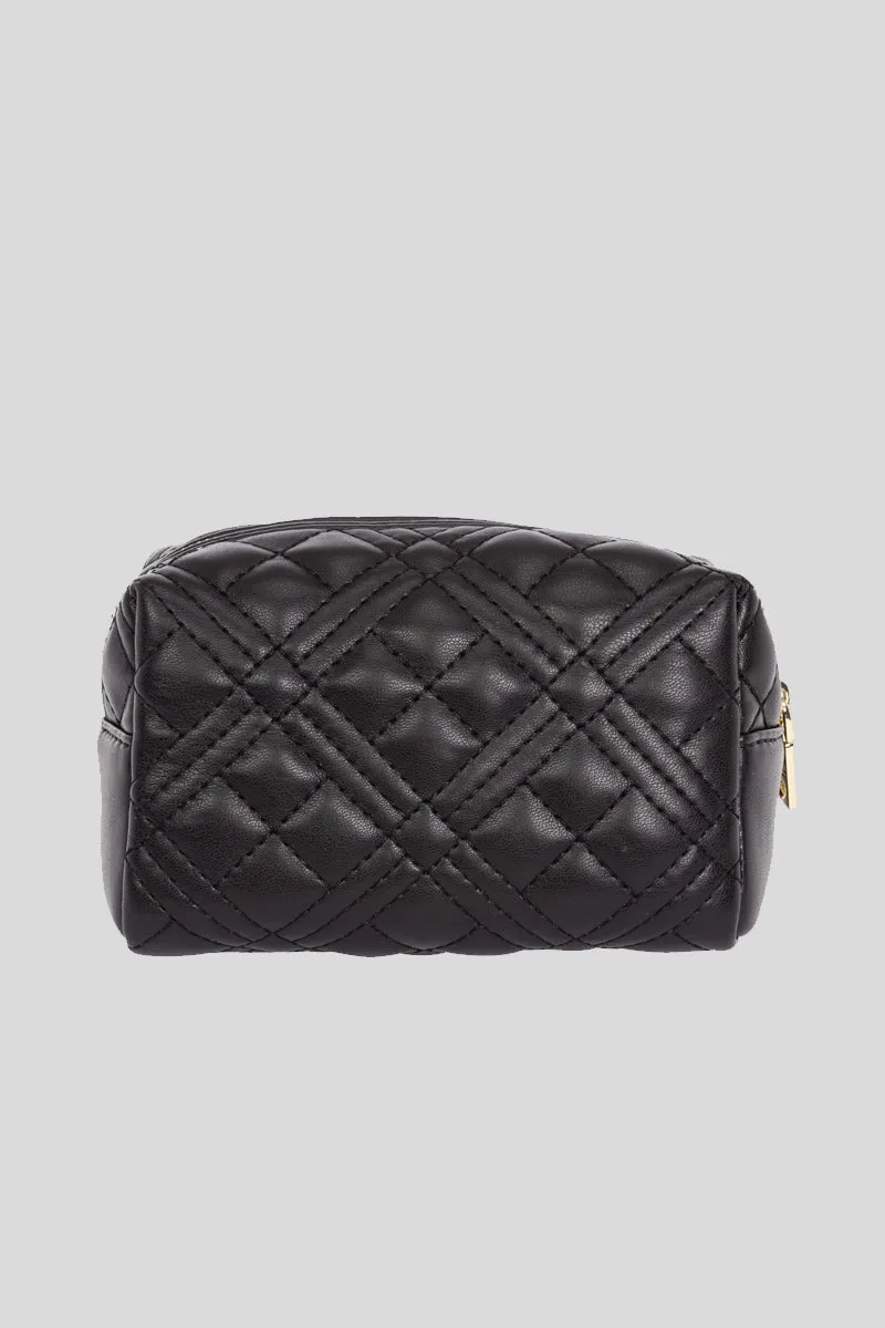 Bustina Quilted Pu - Nero