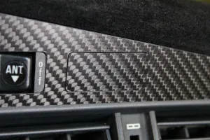Button blanks - Carbon fiber trim