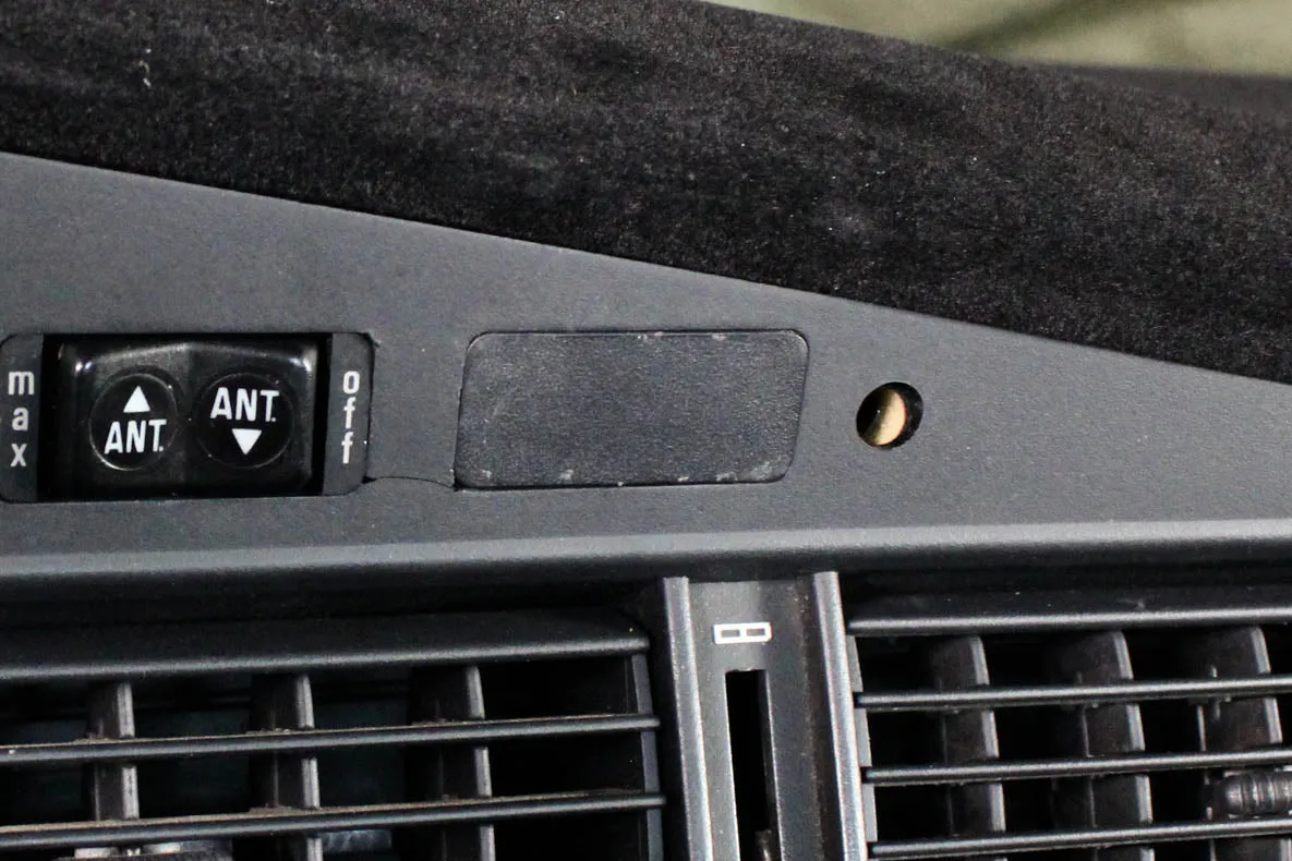 Button blanks - Carbon fiber trim