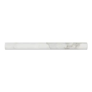 Calacatta Gold (Italian Calcutta) Marble 1 X 12 Quarter-Round Trim Molding, Polished