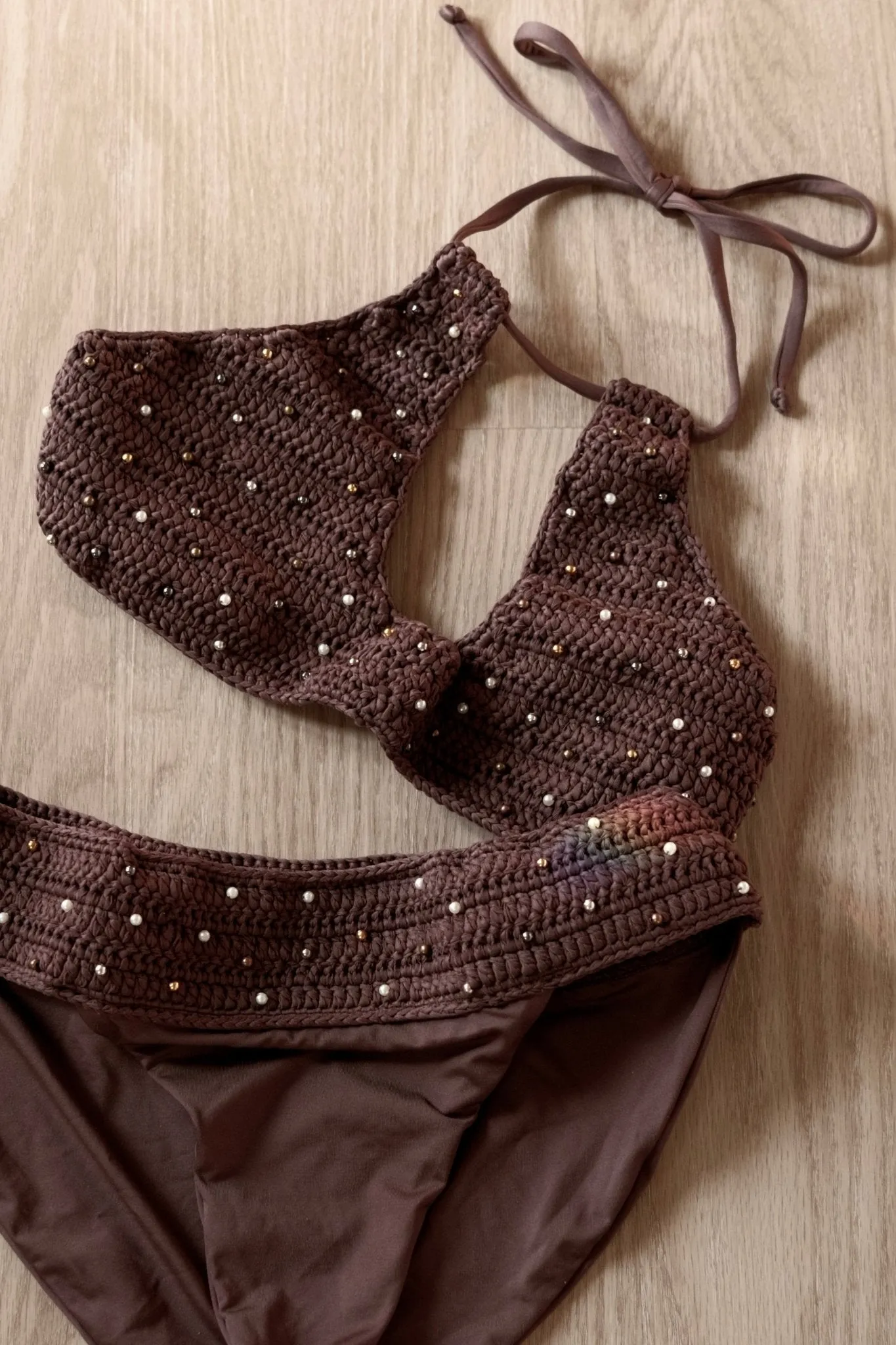 Cali Top - Mixed Metal Brown