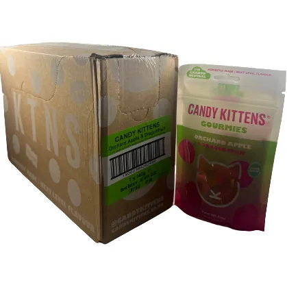 Candy Kittens Orchard Apple & Dragonfruit Full Case Of 7 x 140g SEE DATES
