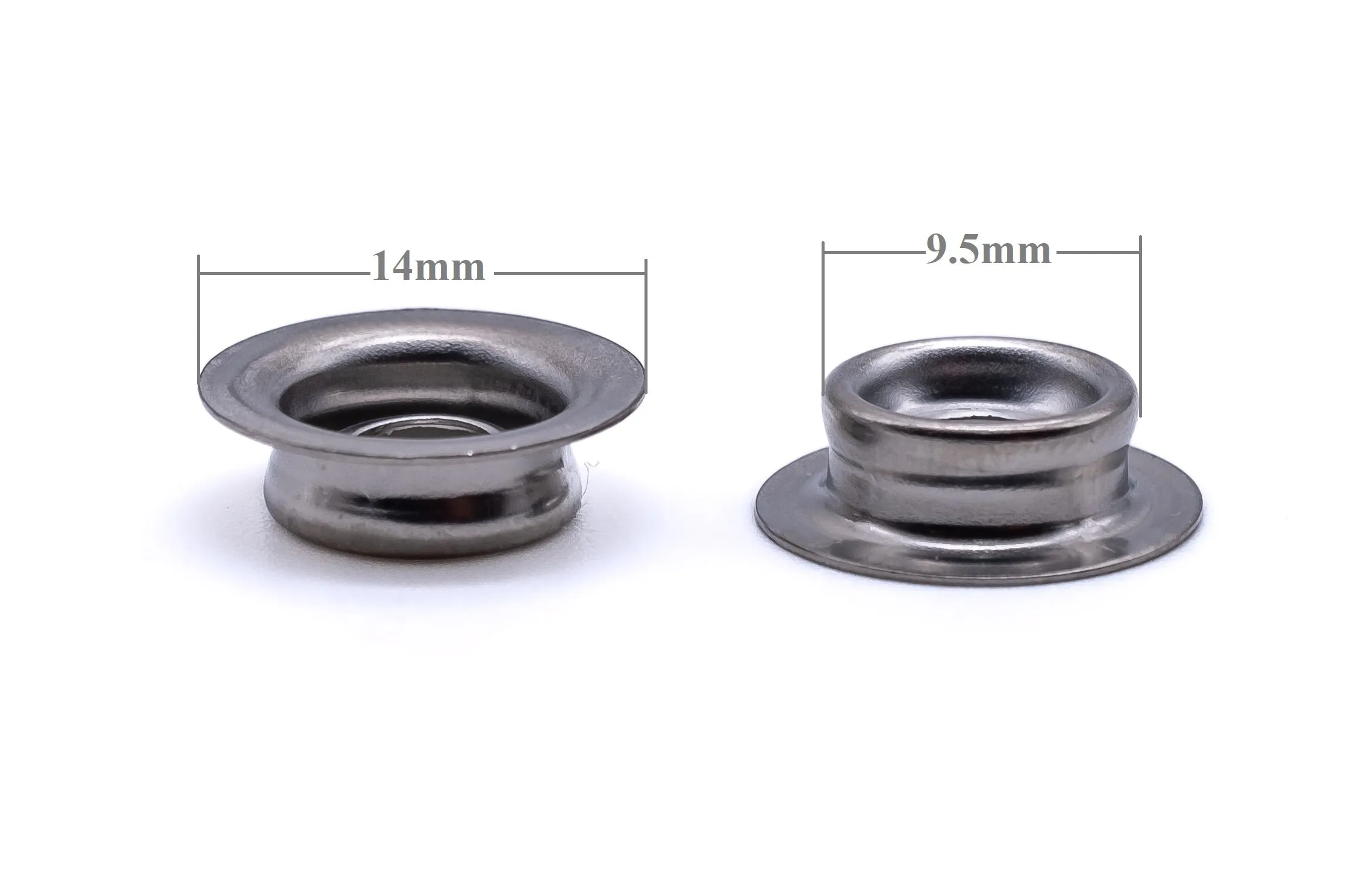 Canvas to deck press snap fastener kit 316 A4 stainless steel marine grade stud and screw