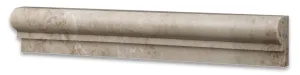 Cappuccino Marble 2 X 12 Polished OG-1 Chair Rail Trim - Box of 5 Pcs.