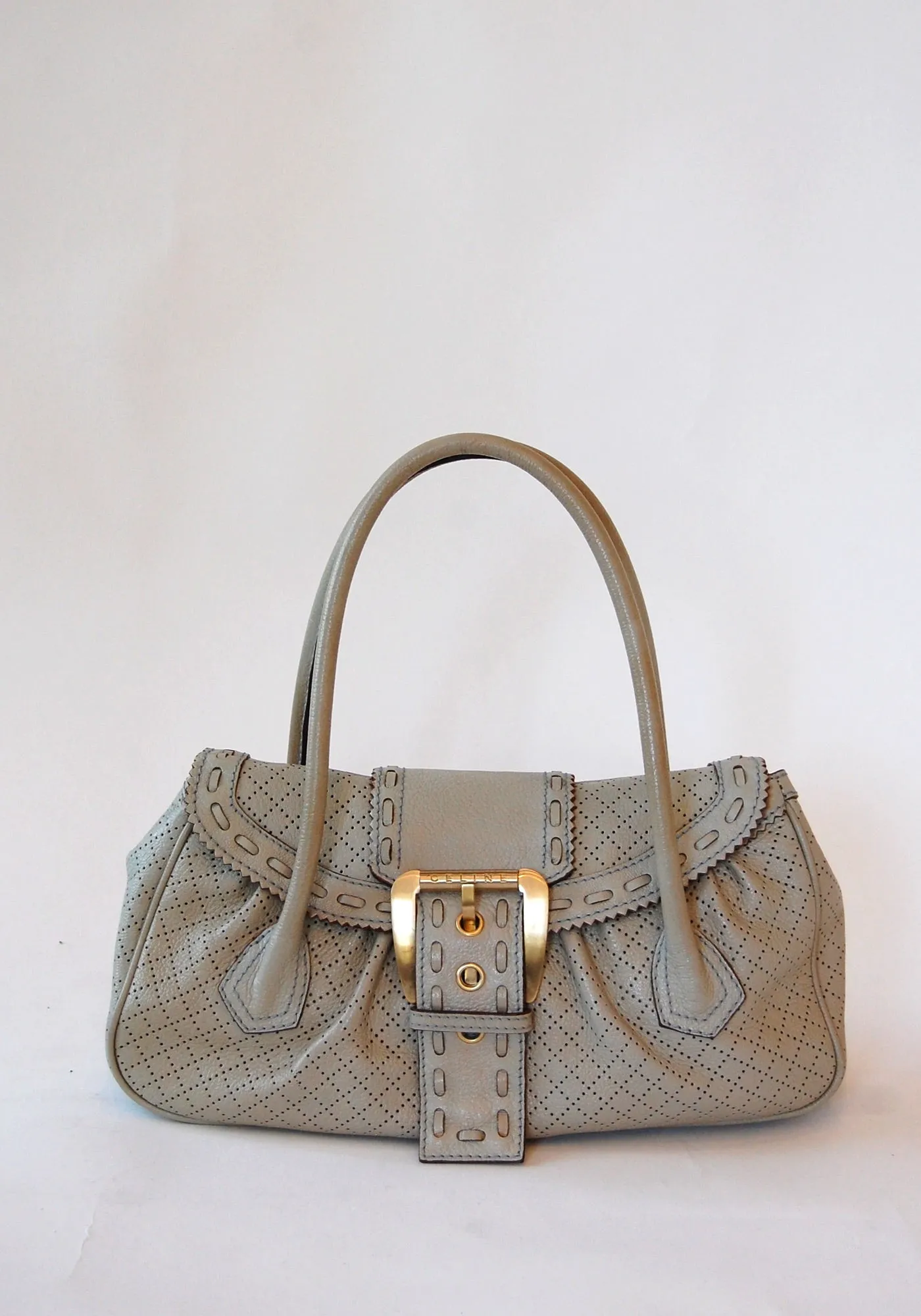 Celine Cream Shoulder Bag