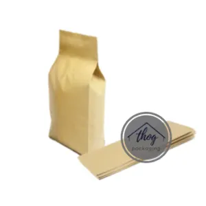 Center Seal Gusset Bag w/ Coffee Valve