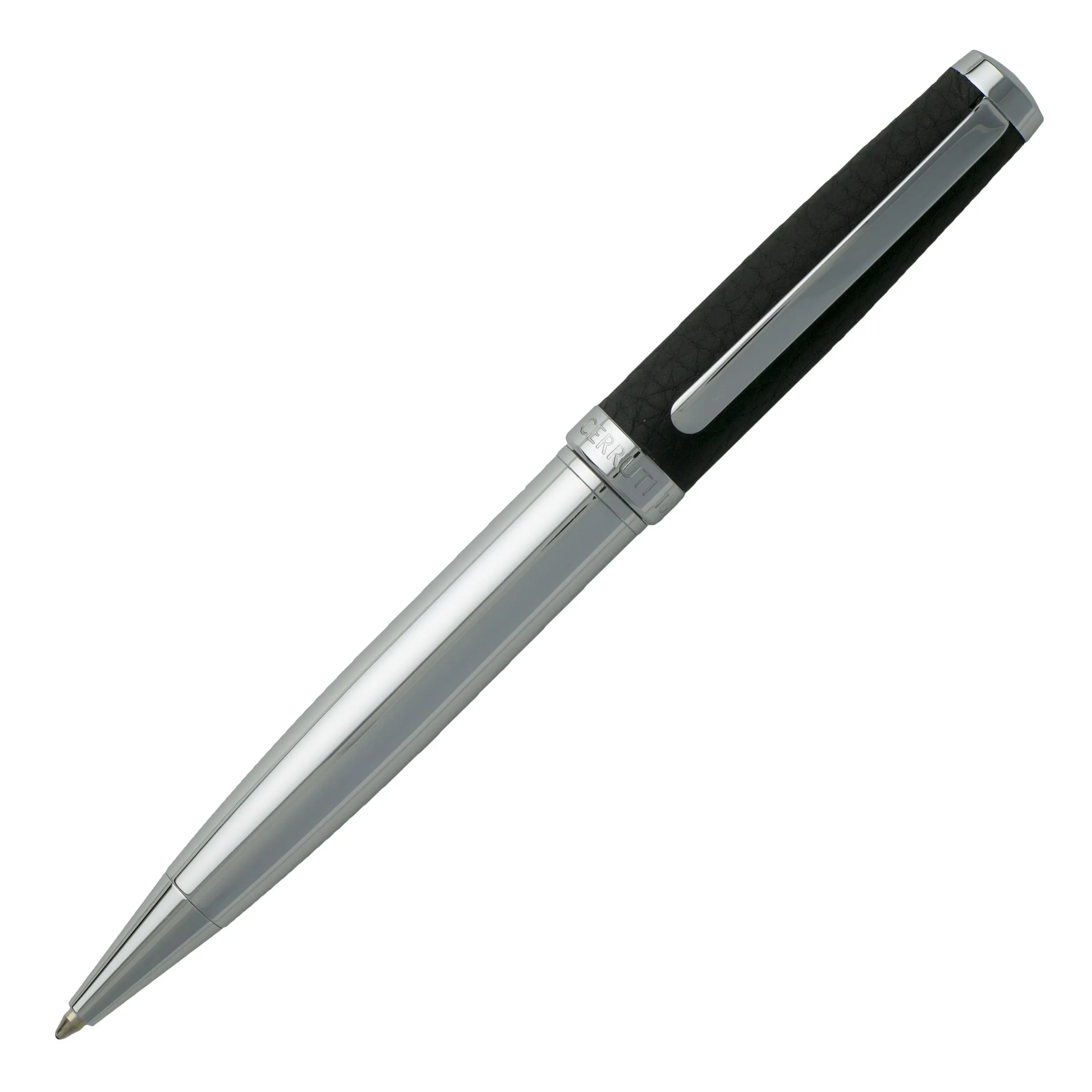 CERRUTI 1881 NPBM711A-Set Hamilton Black (ballpoint pen & money wallet)