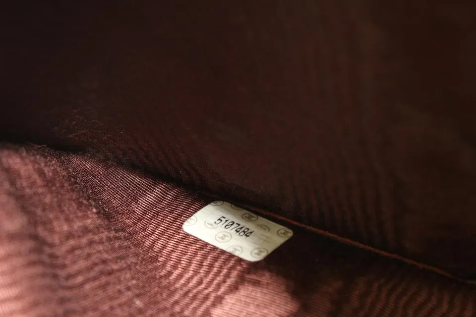 Chanel Bordeaux Caviar Leather CC Logo Long Wallet 105c18