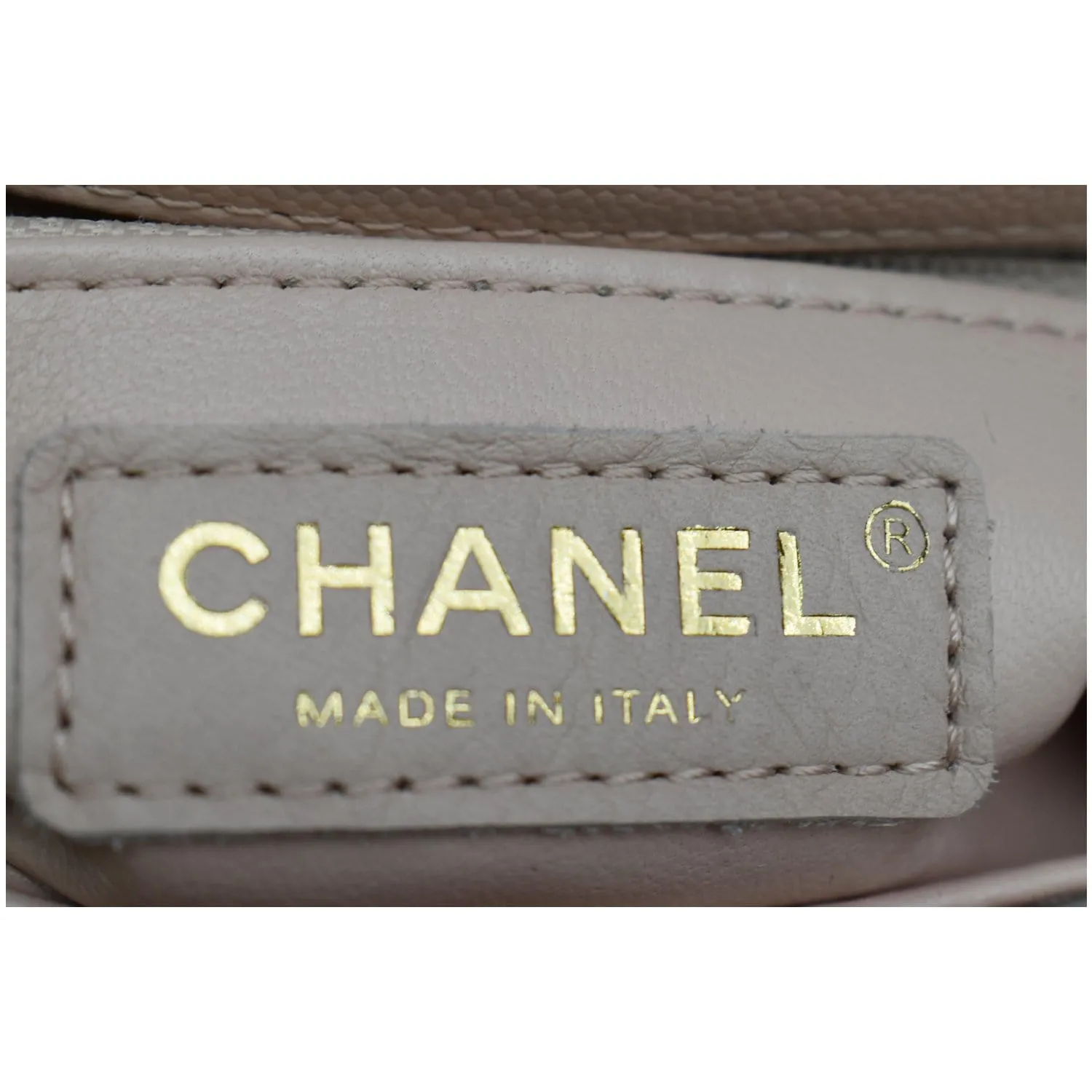 CHANEL Coco Mini Top Handle Flap Caviar Leather Shoulder Bag Pink