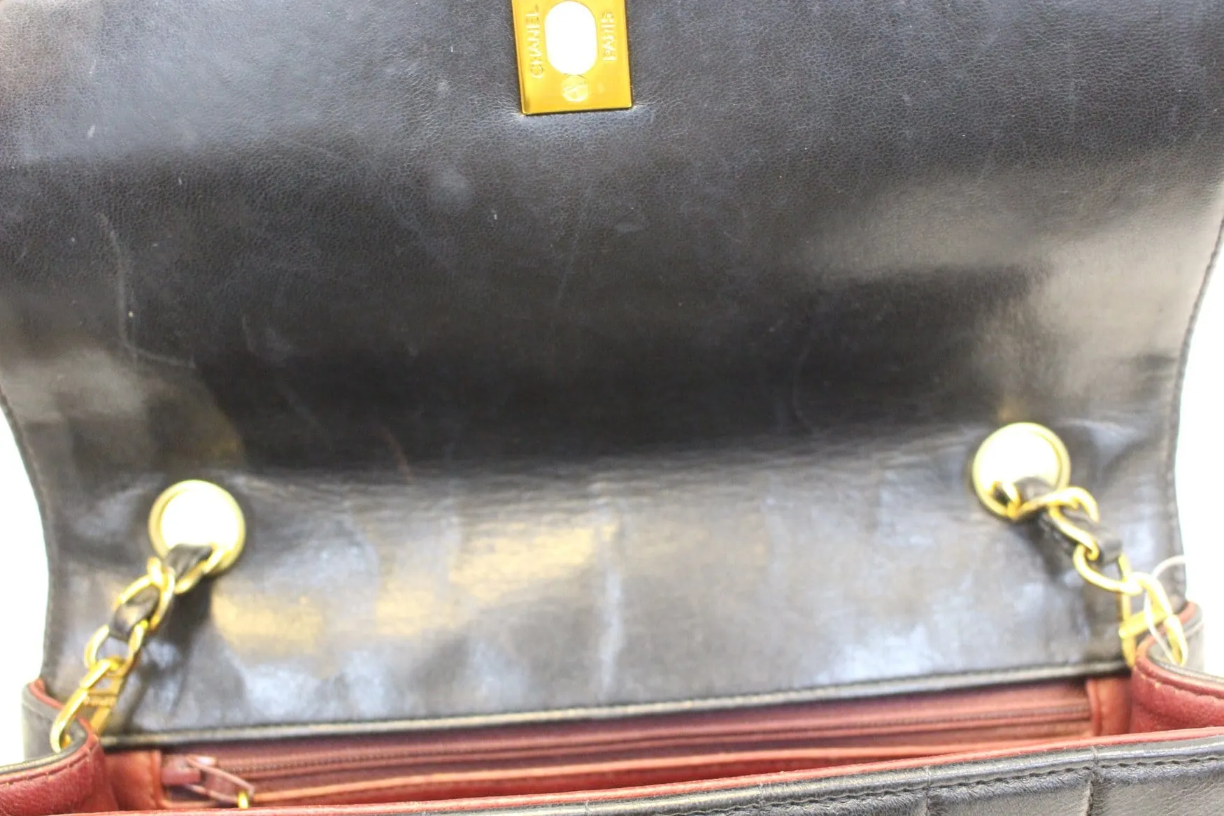 Chanel Shoulder Bag - CHANEL Purse Vertical Caviar Leather