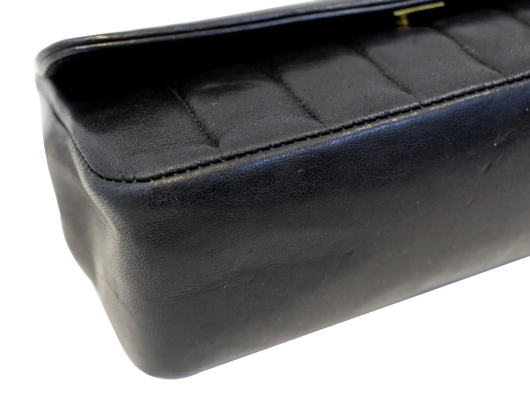 Chanel Shoulder Bag - CHANEL Purse Vertical Caviar Leather