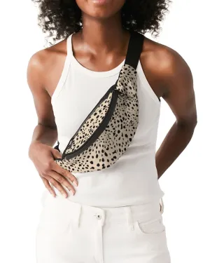 Cheetah Cream Crossbody Sling Bag