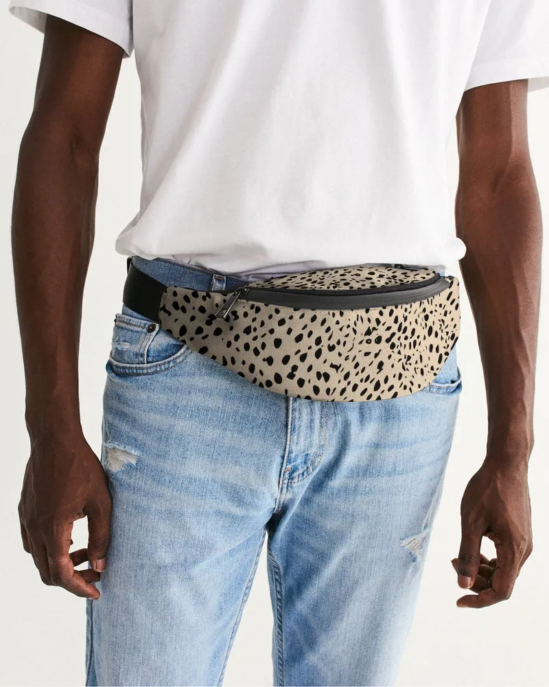 Cheetah Cream Crossbody Sling Bag