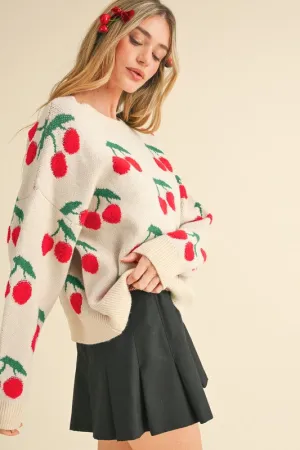 Cherry Sweater