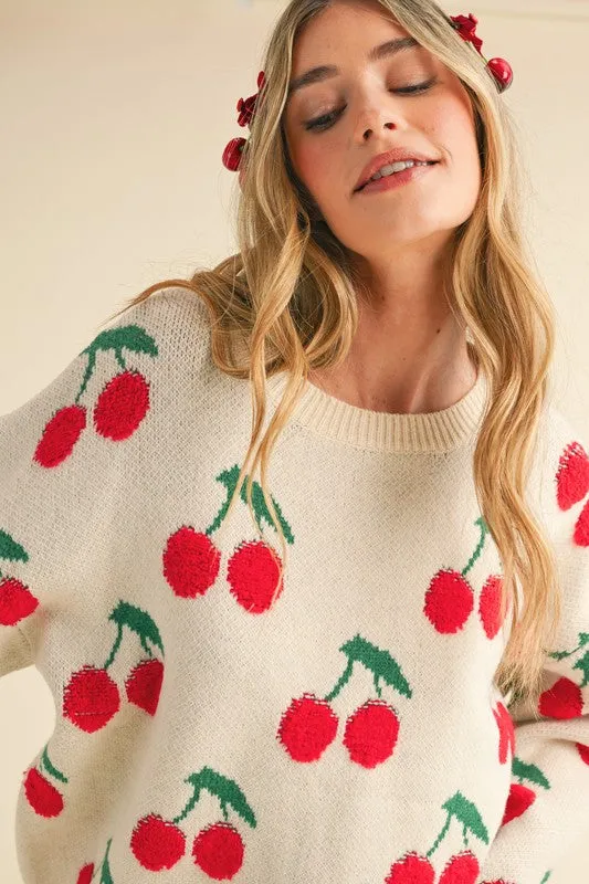 Cherry Sweater