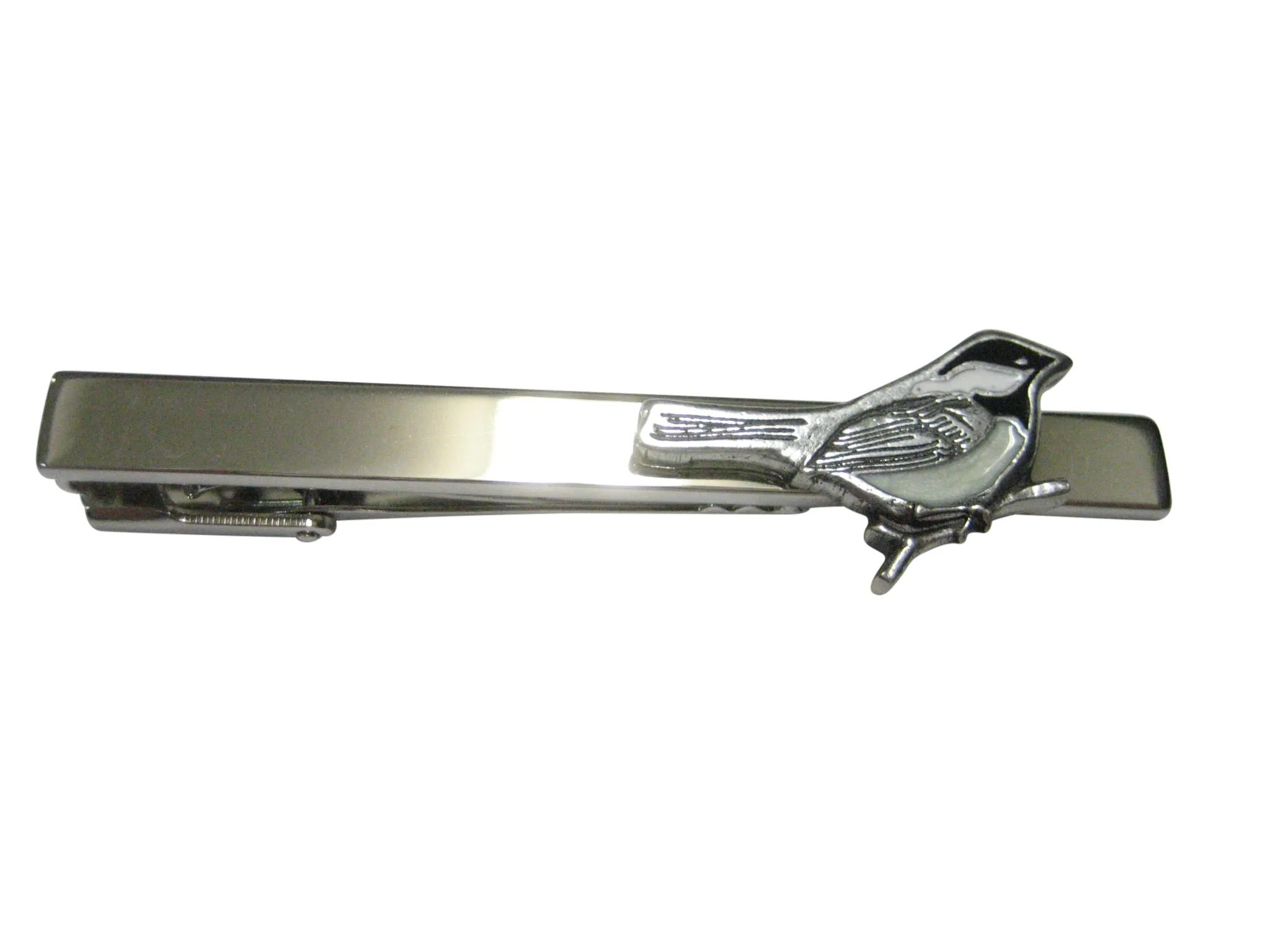 Chickadee Bird Tie Clip