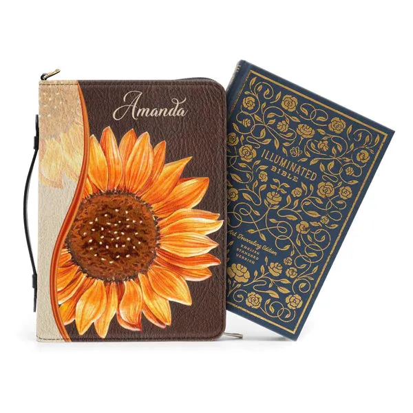 Christianartbag Bible Cover - He Calls Me Beautiful One - Personalized Bible Cover - Bible Cover For Women - CABBBCV02020823.
