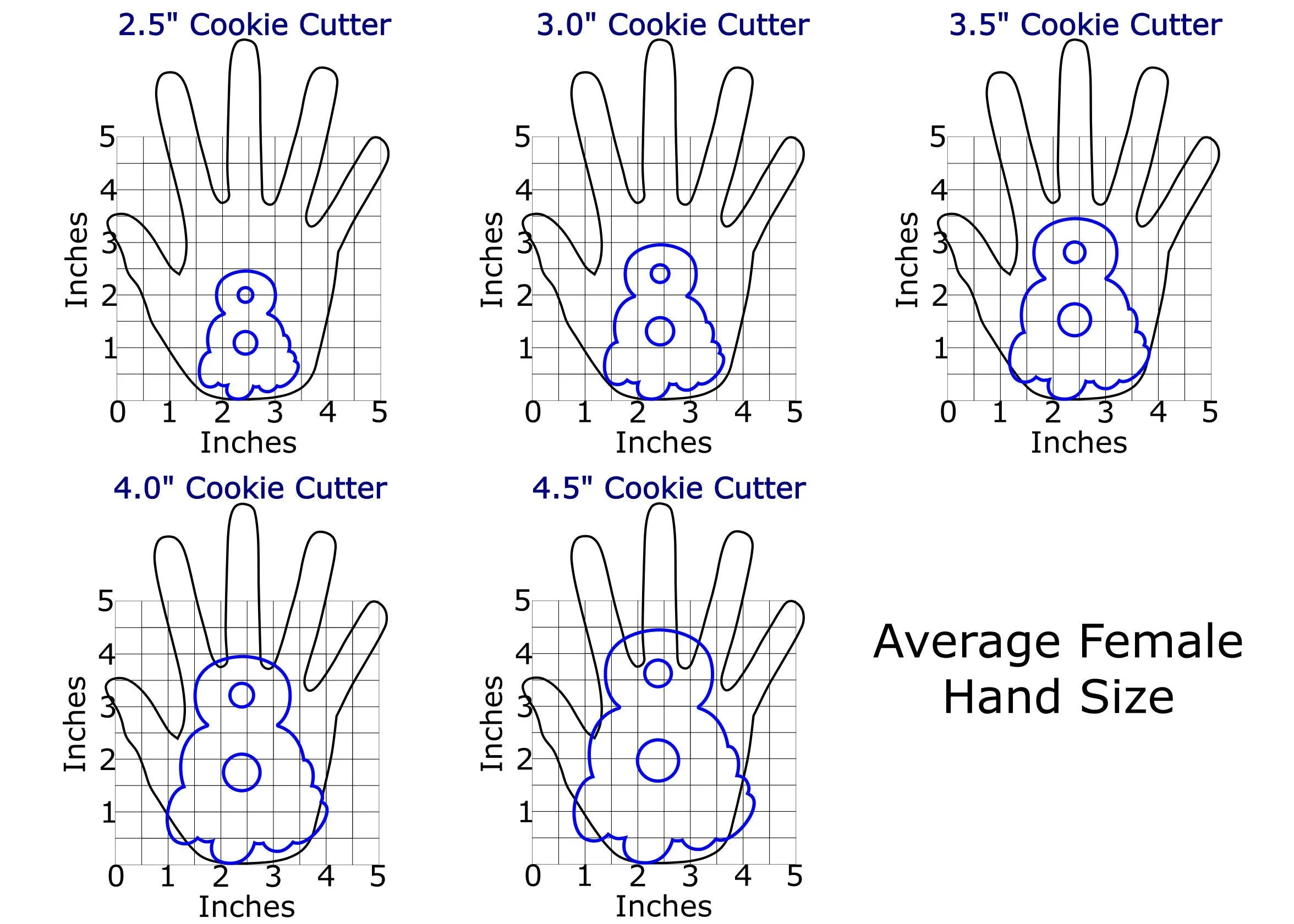Chubby Number 8 with Script Outline Cookie Cutter