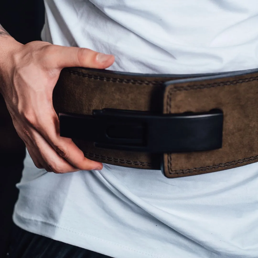 CINTURÓN PARA GYM LEVER BELT 10MM - PINK CAMU