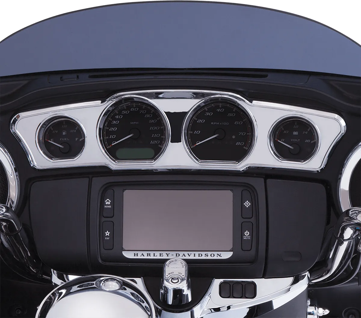 Ciro 42205 Chrome Dash Accent without LEDs
