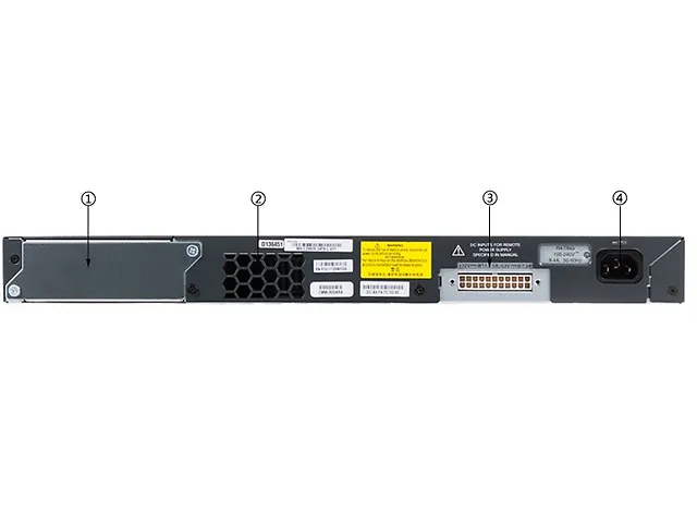 Cisco 2960 X 48 Fps L Switch Catalyst 48 Ptos Ge,Poe 740 W, 4x1 G Sfp