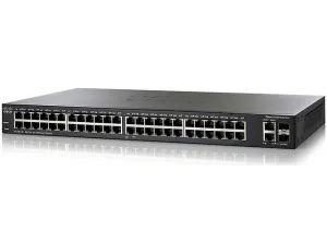 Cisco Sf200 48 Switch De 48 Puertos 10/100 Mas 2 Puertos Gbic, Smart