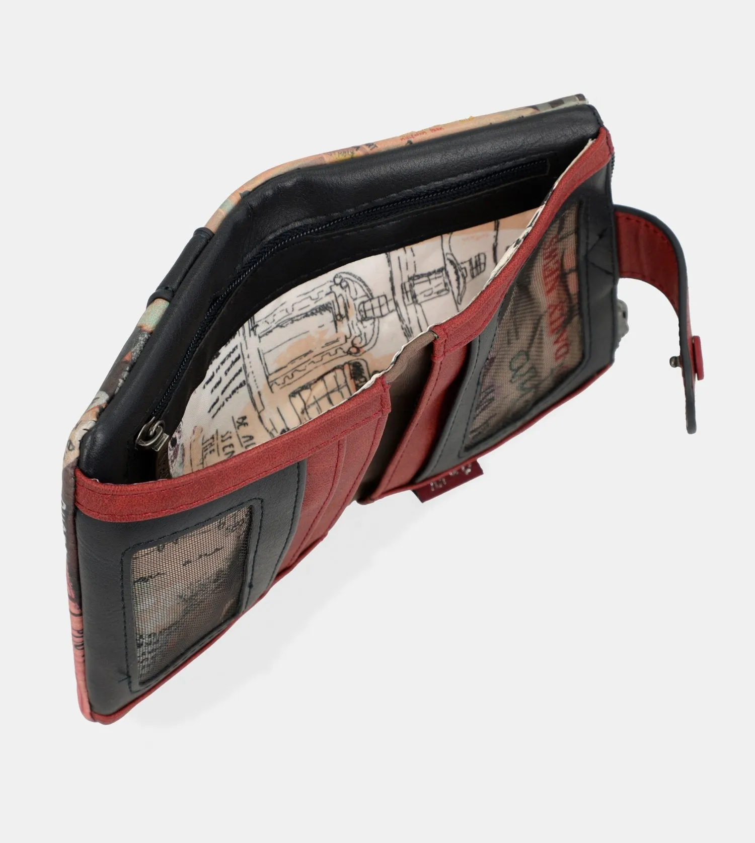 City Art small flexible wallet