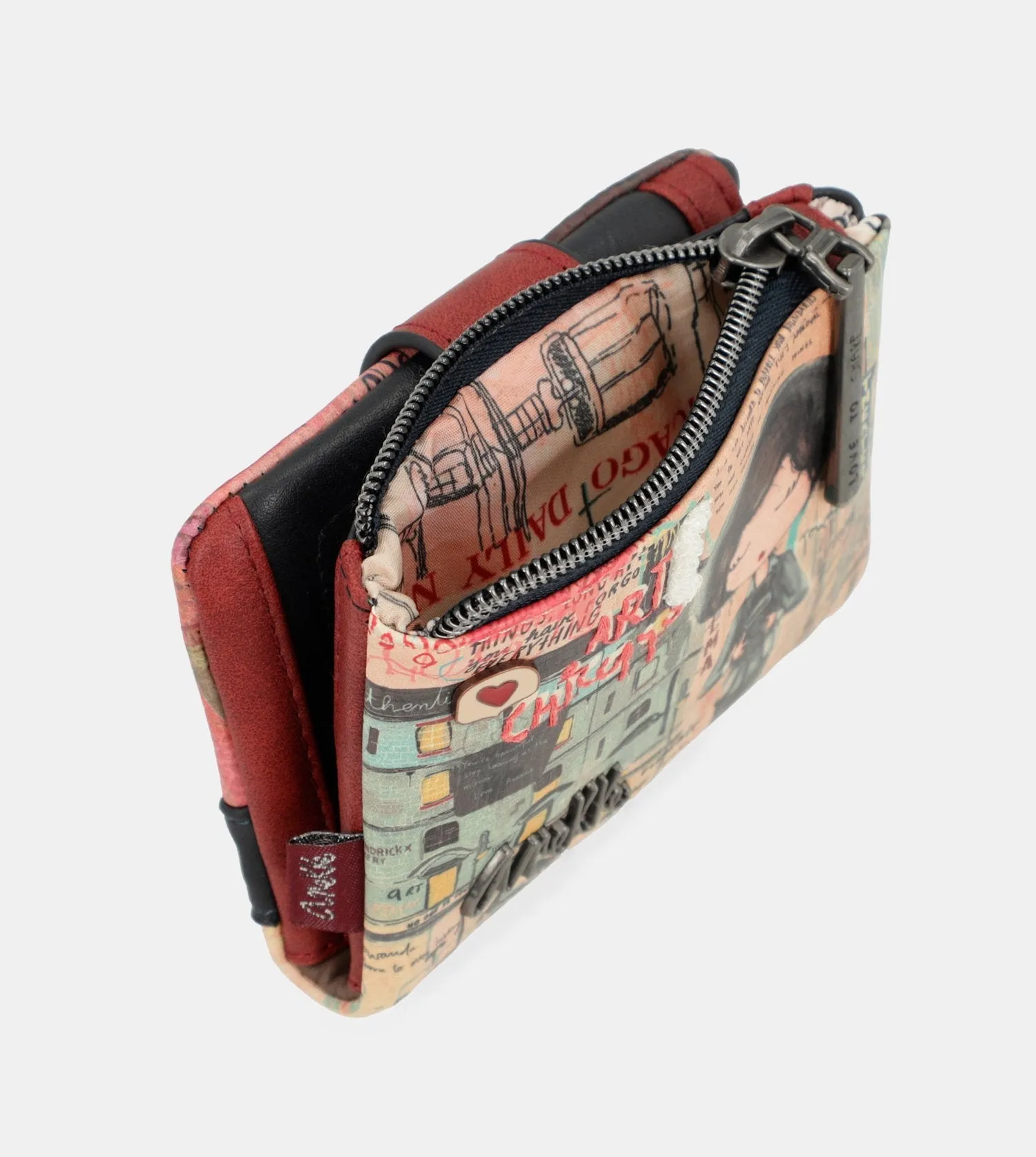 City Art small flexible wallet