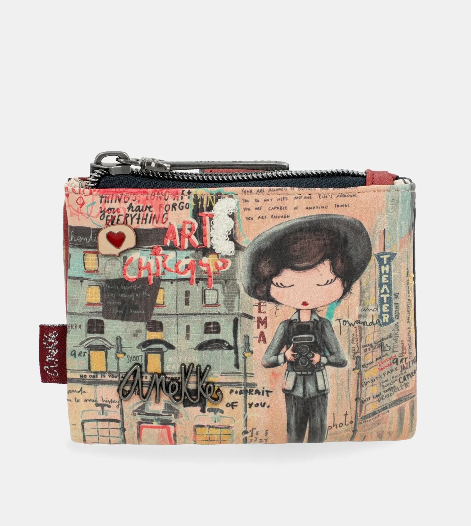 City Art small flexible wallet