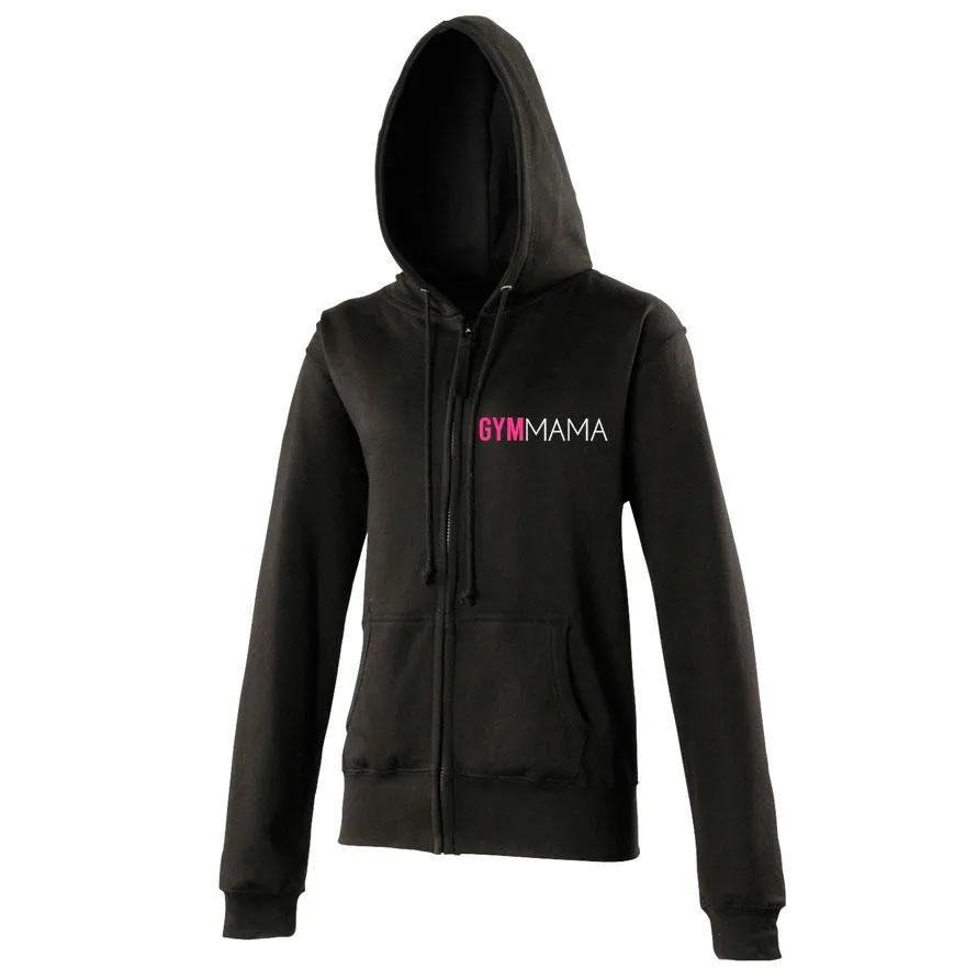 CL Gym Mama Classic Zip Hood - Black