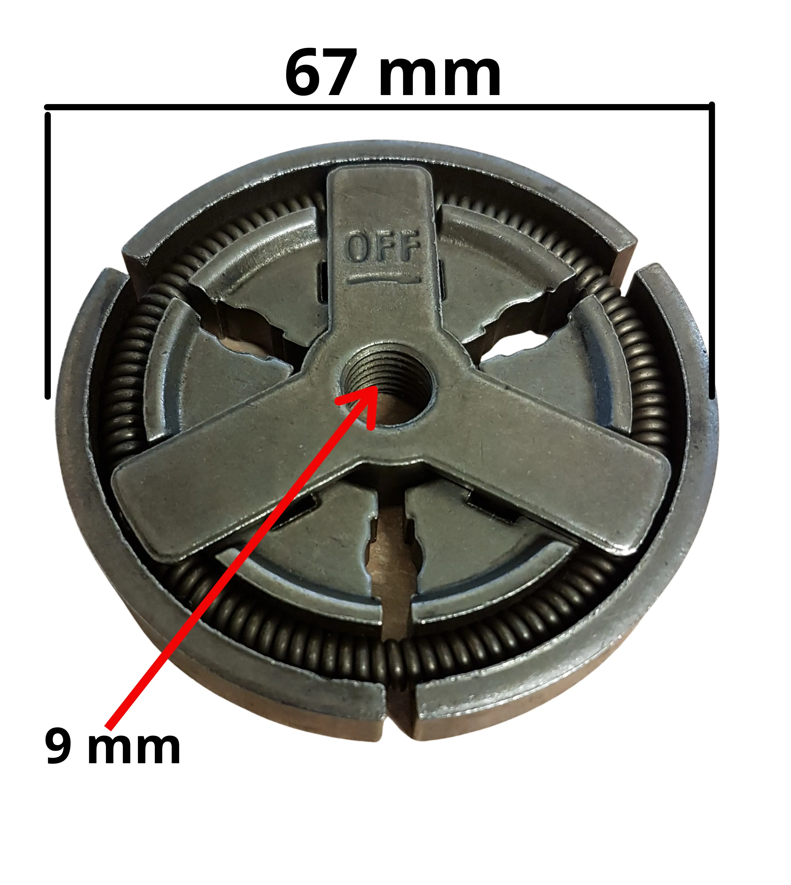CL037 2 STROKE CHAIN SAW CLUTCH 67MM