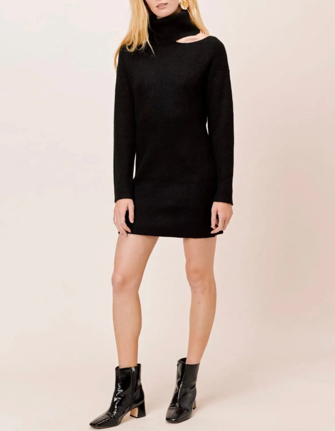 Claire Cut-Out Sweater Dress