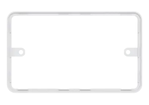 Click Deco Plus SP018 2 Gang Gasket - White