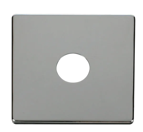 Click Definity SCP221CH 1 Gang Toggle Switch Cover Plate - Polished Chrome
