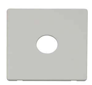 Click Definity SCP221PW 1 Gang Toggle Switch Cover Plate - Polar White