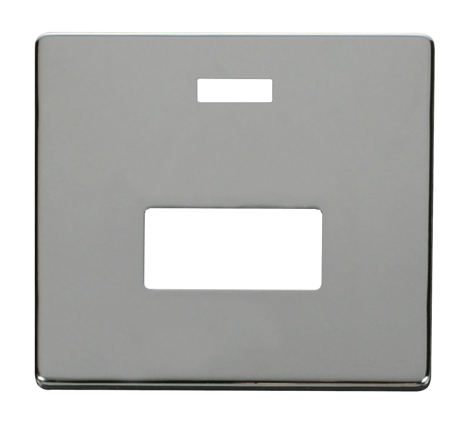 Click Definity SCP253CH 13A Fuse Connection Unit with Neon Cover Plate - Polished Chrome