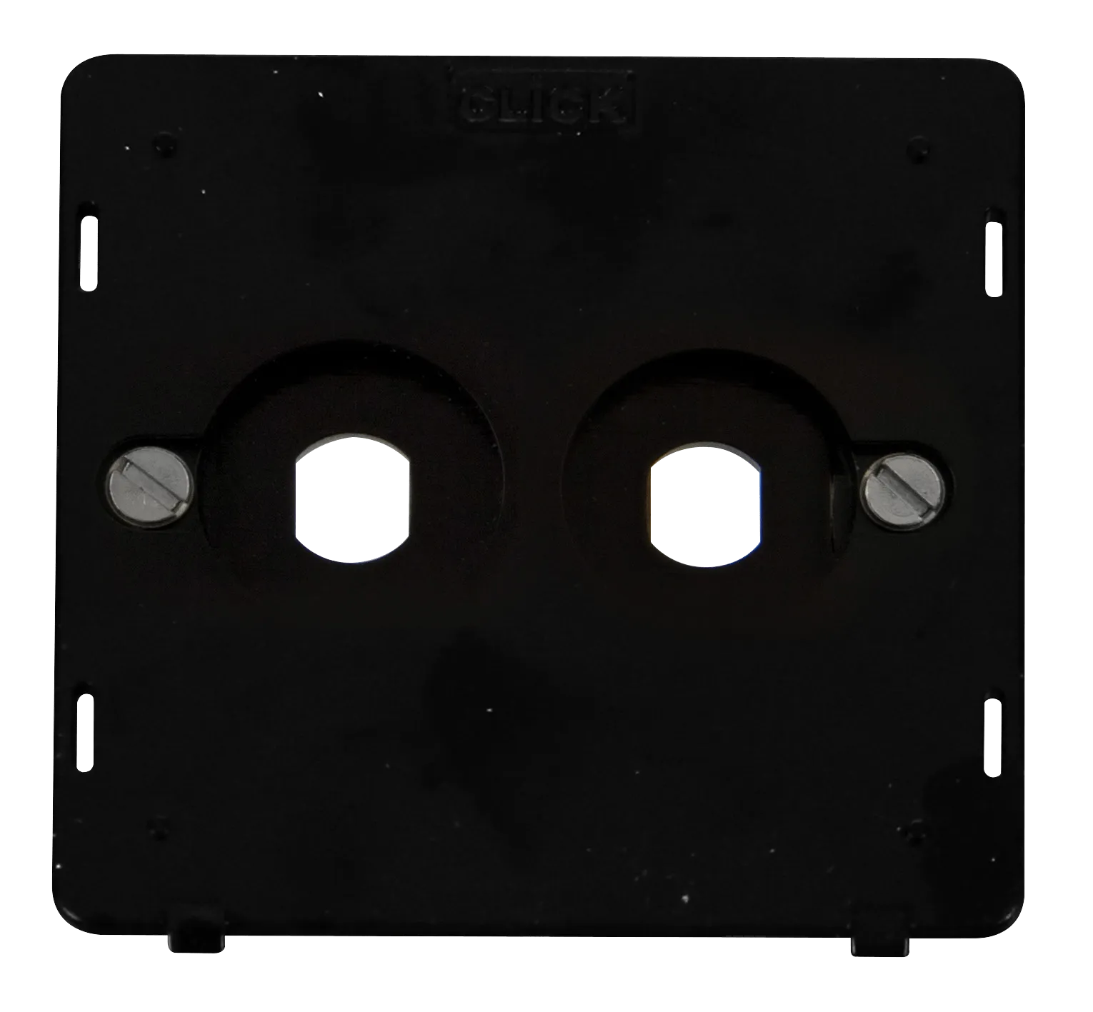 Click Definity SIN142PL 2 Gang Single Dimmer Plate Insert