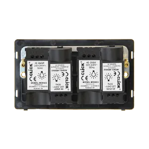 Click Definity SIN144 4 Gang 2 Way 250Va Dimmer Switch Insert