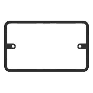 Click DP096BK 2G 10mm Deco Plus Gasket - Black