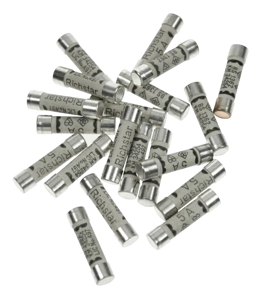 Click FU022 5A Cartridge Fuse (Bulk Bag Of 1000 Pcs)