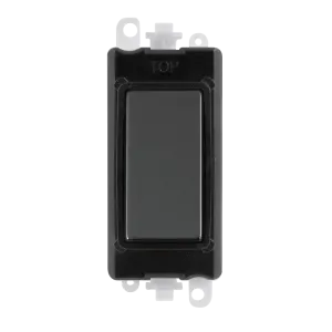 Click GridPro GM2008BKBN Blank Module - Black Nickel (Black)