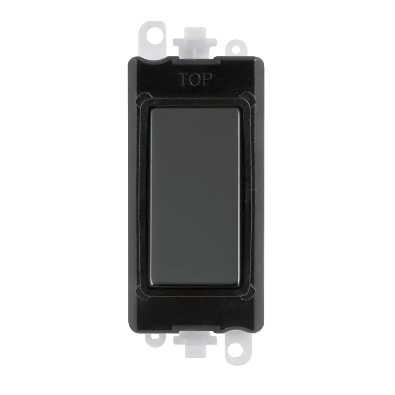 Click GridPro GM2008BKBN Blank Module - Black Nickel (Black)