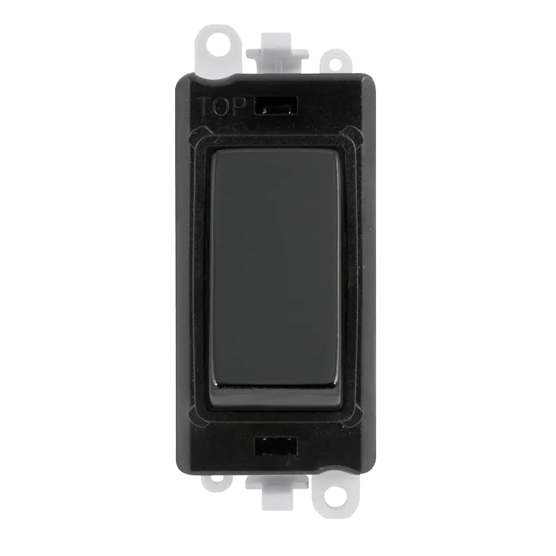Click GridPro GM2028BKBN 20AX Intermediate Switch Module - Black Nickel (Black)