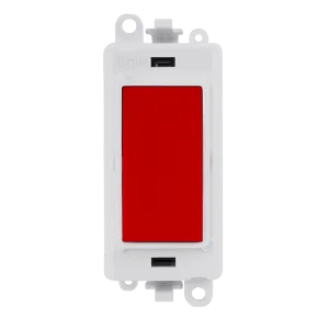 Click GridPro GM2028PWRD 20AX Intermediate Switch Module - Red (Polar White)