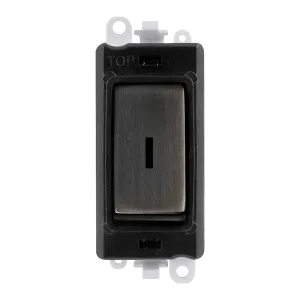 Click GridPro GM2029BKBZ 20AX Intermediate Keyswitch Module - Metal Matt Bronze (Black)